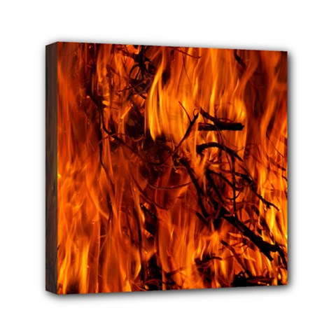 Fire Easter Easter Fire Flame Mini Canvas 6  X 6  by Nexatart