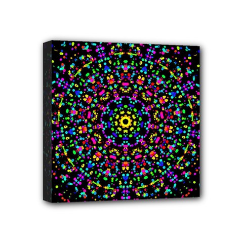 Fractal Texture Mini Canvas 4  X 4  by Nexatart