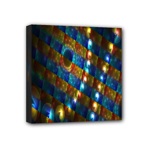 Fractal Art Digital Art Mini Canvas 4  X 4  by Nexatart