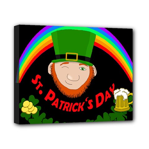 St  Patrick s Day Canvas 10  X 8  by Valentinaart