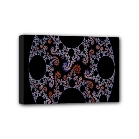 Fractal Complexity Geometric Mini Canvas 6  X 4  by Nexatart