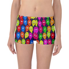 Happy Balloons Boyleg Bikini Bottoms by Nexatart