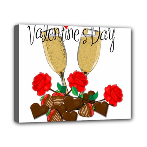 Valentine s Day Romantic Design Canvas 10  X 8  by Valentinaart
