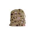 Coffee and donuts  Drawstring Pouches (Small)  View1