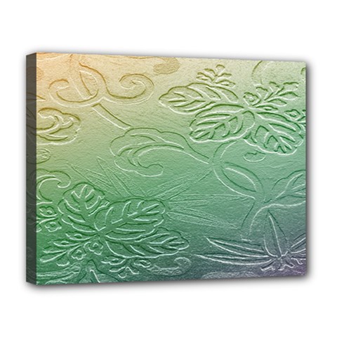 Plants Nature Botanical Botany Canvas 14  X 11  by Nexatart