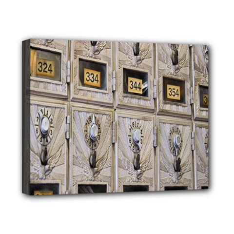 Post Office Old Vintage Building Canvas 10  X 8  by Nexatart