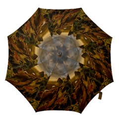 Scotland Landscape Scenic Mountains Hook Handle Umbrellas (medium) by Nexatart