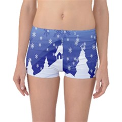 Vector Christmas Design Boyleg Bikini Bottoms by Nexatart