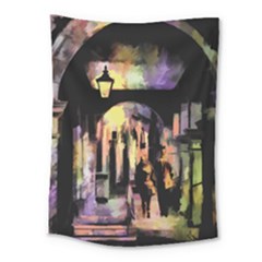 Street Colorful Abstract People Medium Tapestry by Amaryn4rt