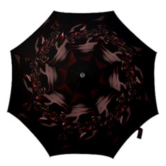 Fractal Mathematic Sabstract Hook Handle Umbrellas (medium) by Amaryn4rt