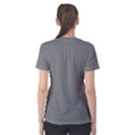 grey black friday cat Women s Cotton Tee View2