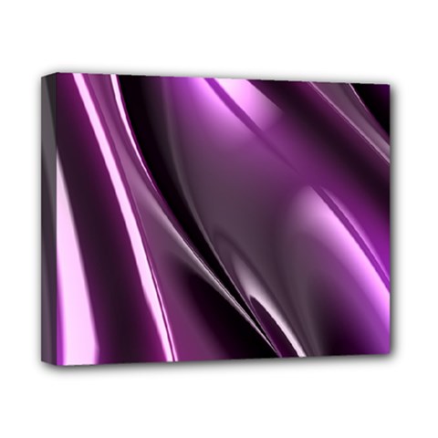 Purple Fractal Mathematics Abstract Canvas 10  X 8  by Amaryn4rt