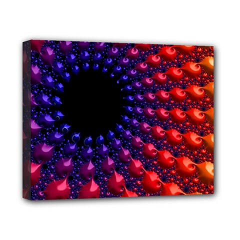 Fractal Mathematics Abstract Canvas 10  X 8  by Amaryn4rt
