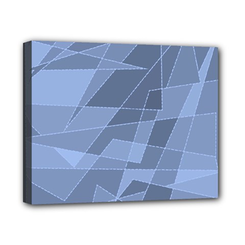 Lines Shapes Pattern Web Creative Canvas 10  X 8  by Amaryn4rt