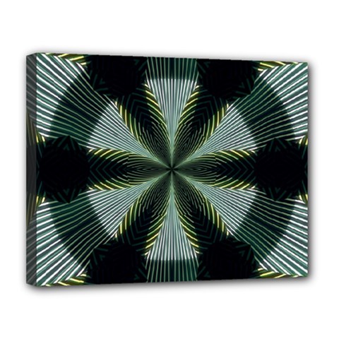 Lines Abstract Background Canvas 14  X 11  by Amaryn4rt