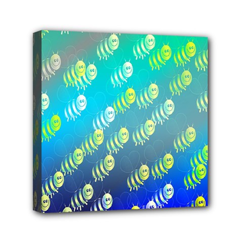 Animal Nature Cartoon Wild Wildlife Wild Life Mini Canvas 6  X 6  by Amaryn4rt