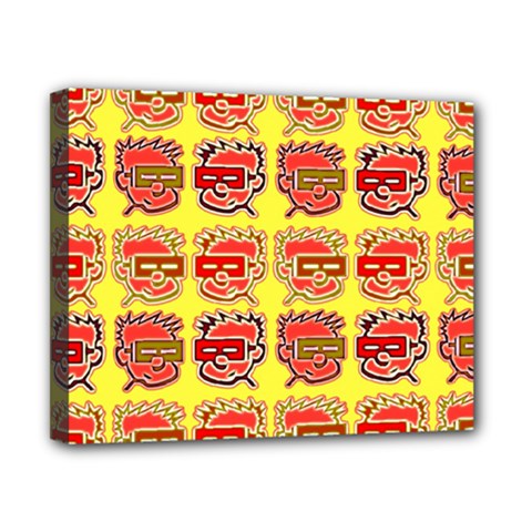 Funny Faces Canvas 10  X 8  by Amaryn4rt