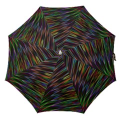 Texture Colorful Abstract Pattern Straight Umbrellas by Amaryn4rt