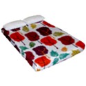 Tree Pattern Background Fitted Sheet (Queen Size) View2