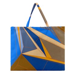 Abstract Background Pattern Zipper Large Tote Bag by Amaryn4rt