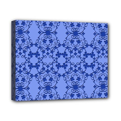 Floral Ornament Baby Boy Design Canvas 10  X 8  by Amaryn4rt