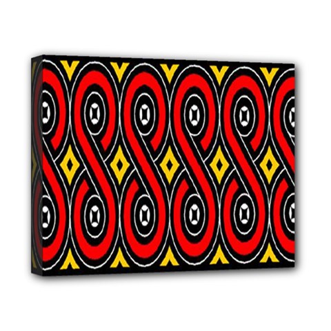 Toraja Traditional Art Pattern Canvas 10  X 8  by Amaryn4rt