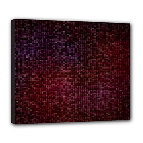 3d Tiny Dots Pattern Texture Deluxe Canvas 24  X 20   by Amaryn4rt