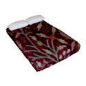 Crewel Fabric Tree Of Life Maroon Fitted Sheet (Full/ Double Size) View2