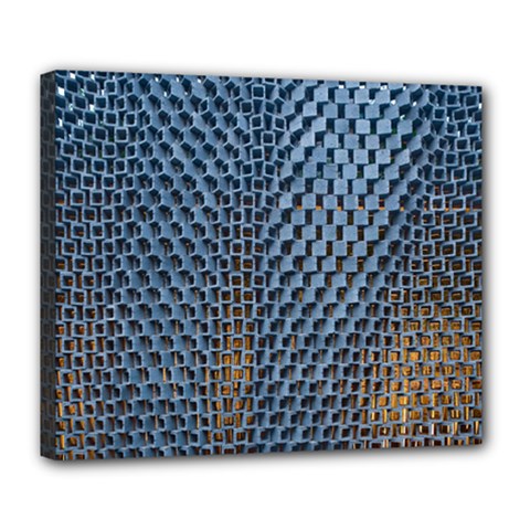 Parametric Wall Pattern Deluxe Canvas 24  X 20   by Amaryn4rt