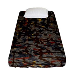 A Complex Maze Generated Pattern Fitted Sheet (single Size) by Amaryn4rt