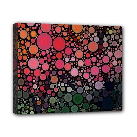 Circle Abstract Canvas 10  X 8  by Amaryn4rt