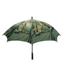 Historic Center Urban Scene At Riobamba City, Ecuador Golf Umbrellas View3
