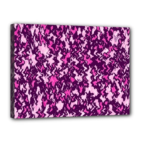 Chic Camouflage Colorful Background Canvas 16  X 12  by Simbadda
