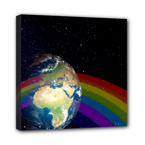 Earth Mini Canvas 8  X 8  by boho