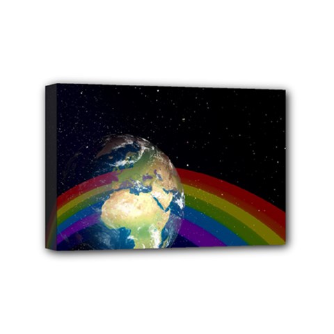 Earth Mini Canvas 6  X 4  by boho