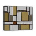 Fabric Textures Fabric Texture Vintage Blocks Rectangle Pattern Canvas 10  x 8  View1