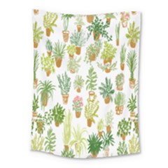 Flowers Pattern Medium Tapestry by Simbadda