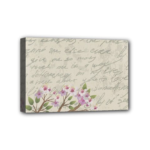 Cherry Blossom Mini Canvas 6  X 4  by Valentinaart