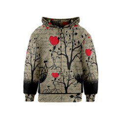 Love Letter Kids  Zipper Hoodie by Valentinaart