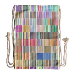 Overlays Graphicxtras Patterns Drawstring Bag (large) by Simbadda