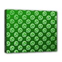 Whatsapp Logo Pattern Canvas 14  x 11  View1
