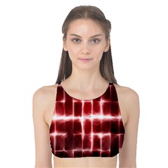 Electric Lines Pattern Tank Bikini Top by Simbadda