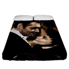 Gone With The Wind Fitted Sheet (california King Size) by Valentinaart