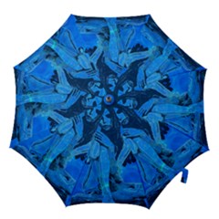 Underwater Angel Hook Handle Umbrellas (medium) by Valentinaart