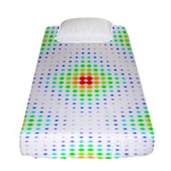 Color Square Fitted Sheet (single Size) by Simbadda