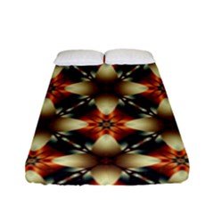 Kaleidoscope Image Background Fitted Sheet (full/ Double Size) by Simbadda