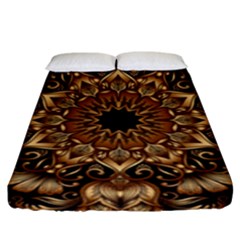 3d Fractal Art Fitted Sheet (king Size) by Simbadda