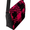 Cube Square Block Shape Creative Flap Messenger Bag (L)  View2