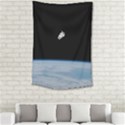 Amazing Stunning Astronaut Amazed Small Tapestry View2