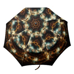 Science Fiction Energy Background Folding Umbrellas by Simbadda